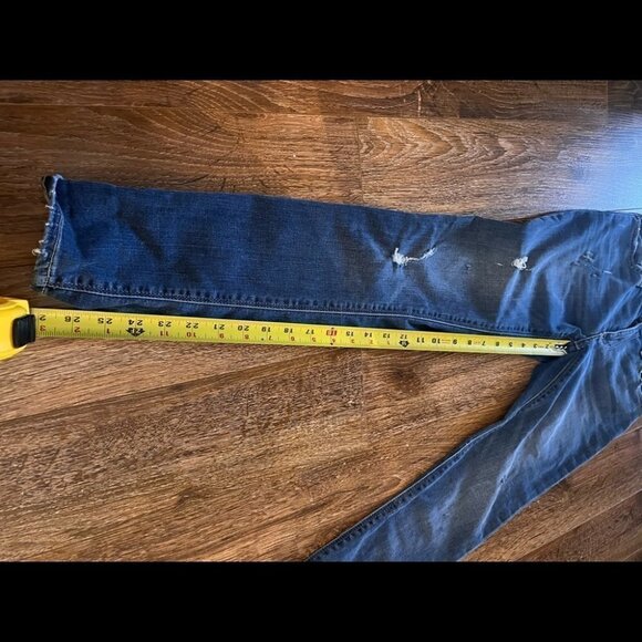 - lucky brand SASHA SUPER SKINNY jeans ripped size 26 - Picture 8 of 8